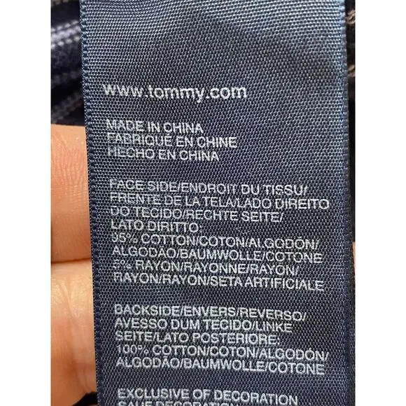 Tommy Hilfiger Vest Youth Extra‎ Large Blue Green Argyle Diamond Sweater Boys - Picture 4 of 8